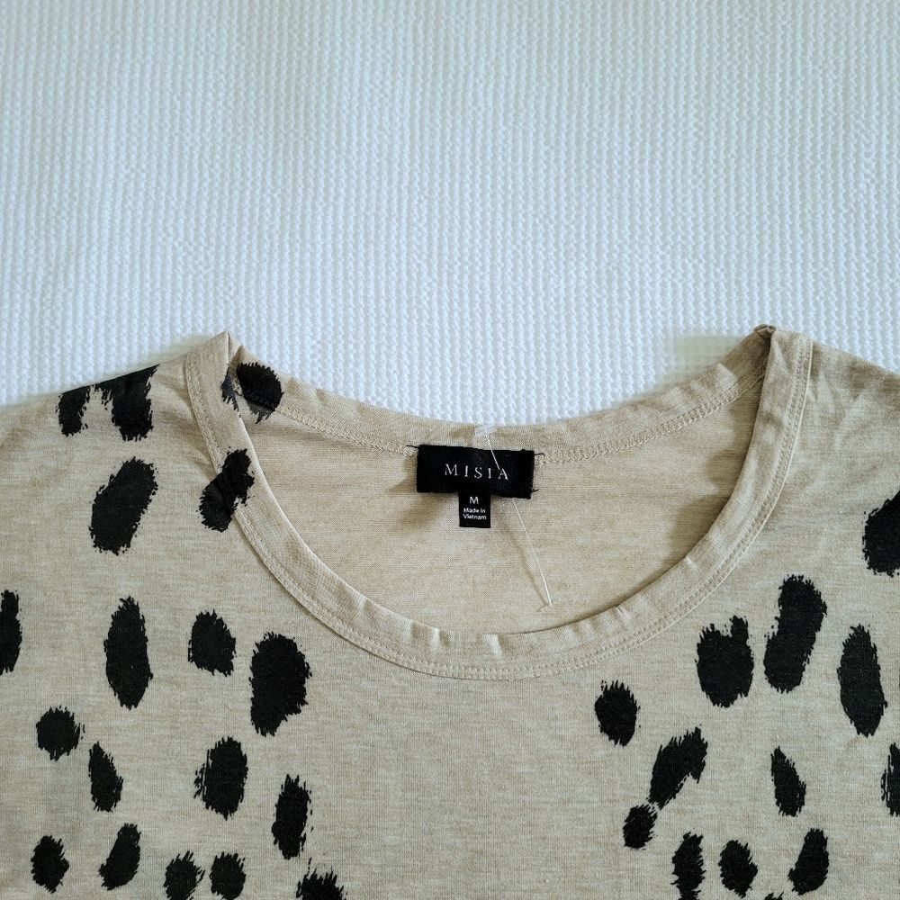 Misia Cheetah Print Top - Nwt View 3